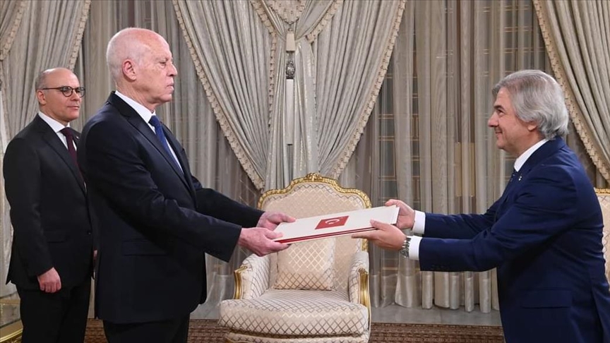 Tunisie : Le nouvel ambassadeur de Türkiye remet ses lettres de Créance au président Kaïs Saïed