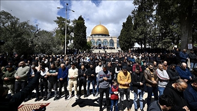 Вопреки ограничениям Израиля пятничную молитву в мечети «Аль-Акса» совершили 120 тыс. палестинцев