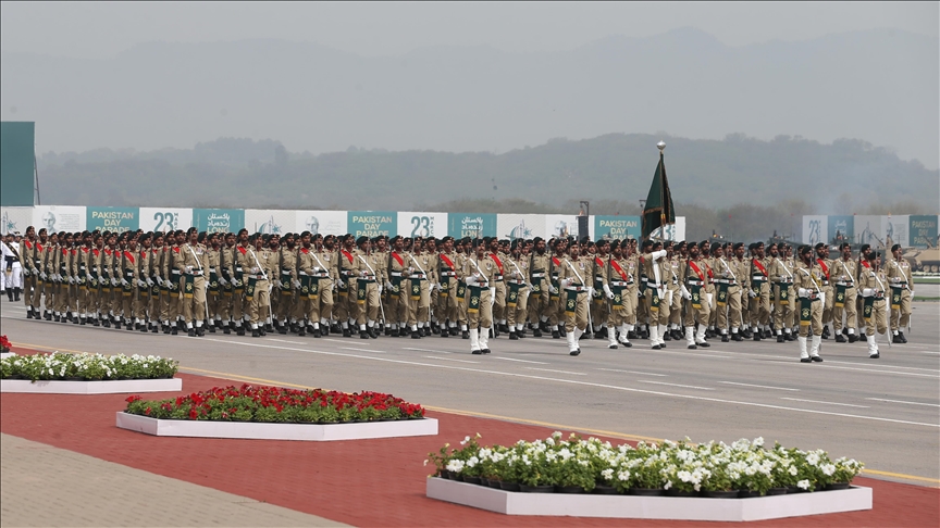Pakistan marks national day, displays its military might at parade