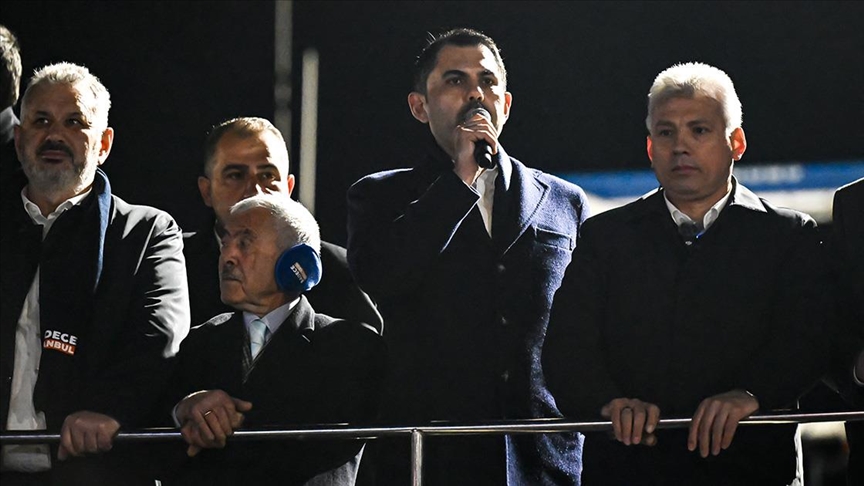 Cumhur İttifakı'nın İBB Başkan adayı Kurum: 31 Mart'ta inşallah İstanbul'un makus talihini değiştireceğiz