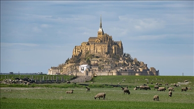 Dvorac Mont Saint Michel jedno od najljepših mjesta u Francuskoj