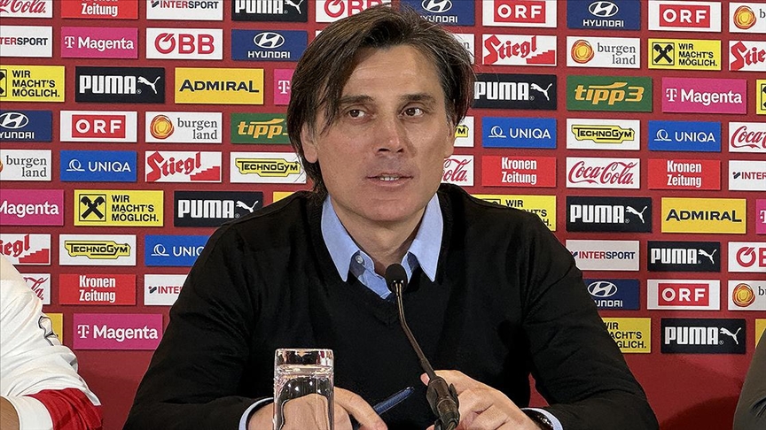 A Milli Futbol Takımı Teknik Direktörü Montella: Avusturya maçında sahada yine savaşan bir takım görmek istiyorum