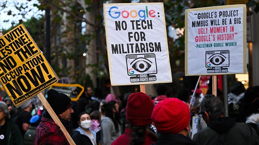 Google ile İsrail arasında imzalanan "Nimbus Projesi" anlaşmasına tepkiler sürüyor