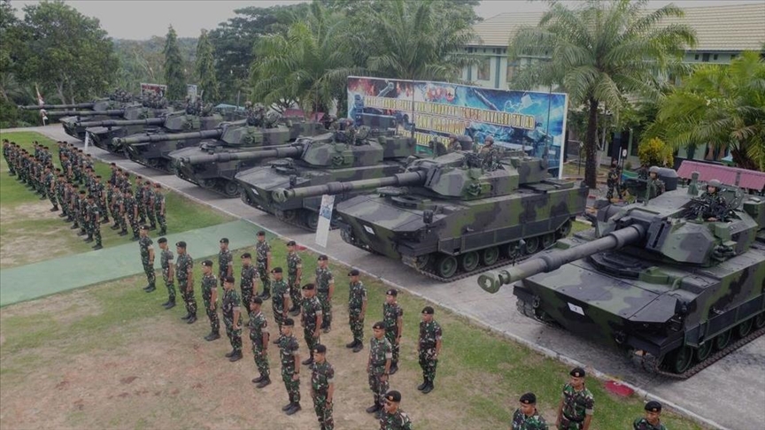 Turkish-made tanks inducted into Indonesian military