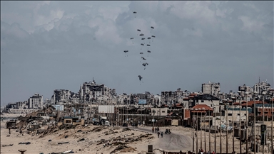 18 Palestinians killed in Gaza by aid airdrop malfunction