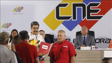 Maduro files candidacy for Venezuela's presidential election