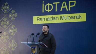 Президент Украины принял участие в ифтаре с военнослужащими-мусульманами