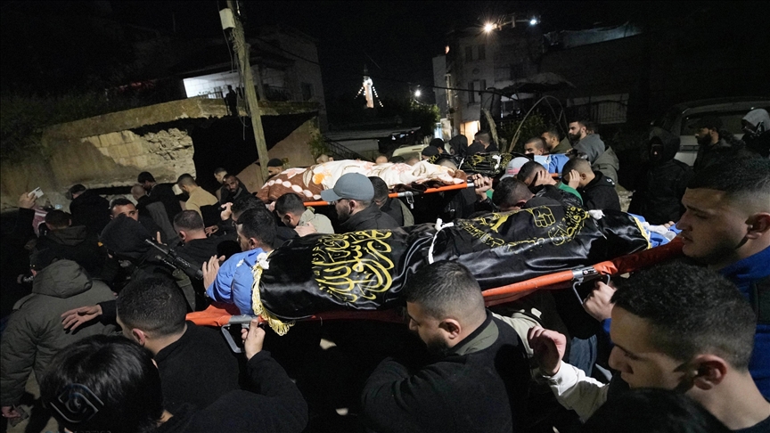 Israeli army kills 3 Palestinians in occupied West Bank city of Jenin