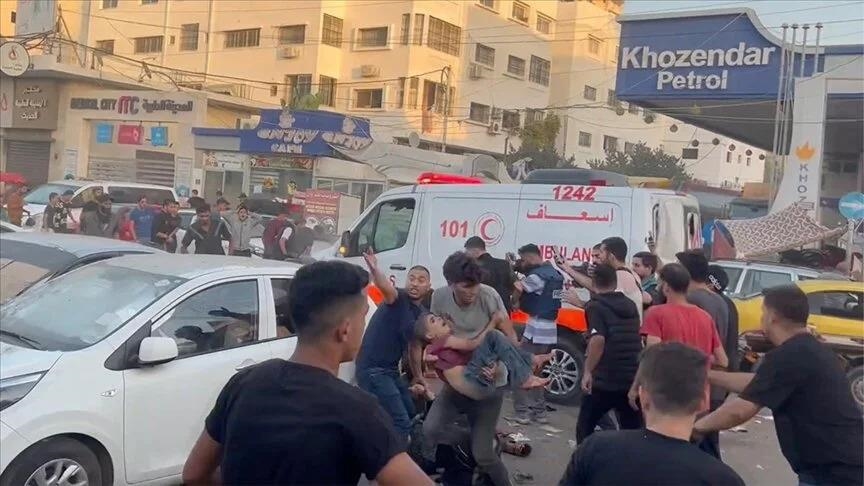 حمله اسرائیل به محدوده اطراف بیمارستان شفا در غزه