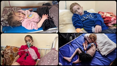 Gazze'deki Kemal Advan Hastanesi'nde çocuklar yetersiz beslenme nedeniyle ölümle pençeleşiyor
