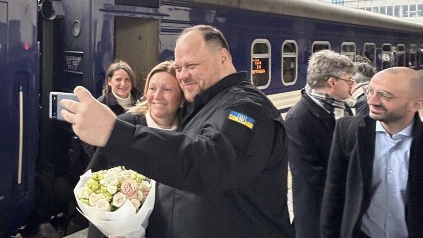 В Украину прибыла глава Национальной ассамблеи Франции