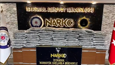"Narkoçelik- 9" operasyonlarında 1 ton 43 kilogram uyuşturucu ve 434 kişi yakalandı