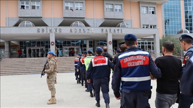 Edirne'de Yunanistan'a kaçmaya çalışan 13 terör örgütü mensubu yakalandı