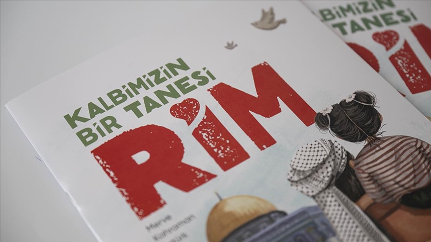 İsrail'in saldırılarında öldürülen Gazzeli Rim'in anısı çocuklar için kitaplaştırıldı