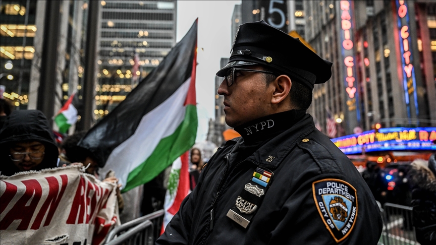 New York  mbështetësit e Palestinës protestë kundër presidentit Biden