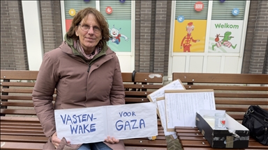  أكاديمية هولندية تضرب عن الطعام تضامنا مع جياع غزة