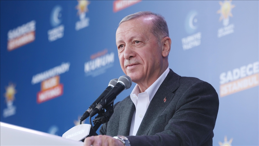 Cumhurbaşkanı Erdoğan: Hiç kimsenin şehirlerinin 5 yılının daha çalınmasına rıza göstermeyeceğine inanıyoruz