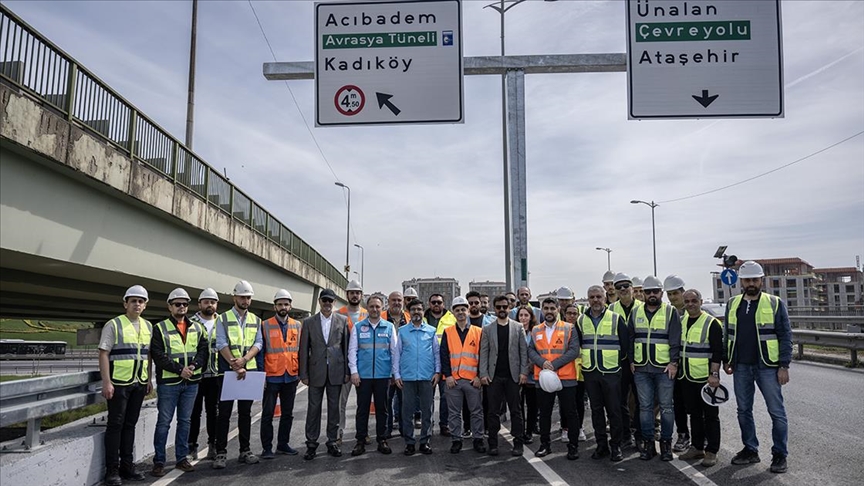 Avrasya Tüneli-TEM Anadolu Otoyolu Bağlantı Yolu’nun açılışı gerçekleştirildi