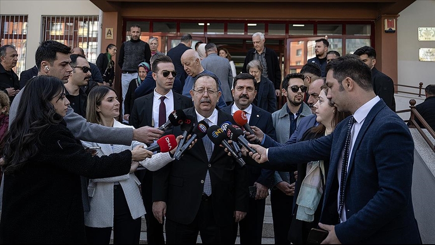 YSK Başkanı Yener: Seçim iş ve işlemleri sorunsuz şekilde devam etmektedir