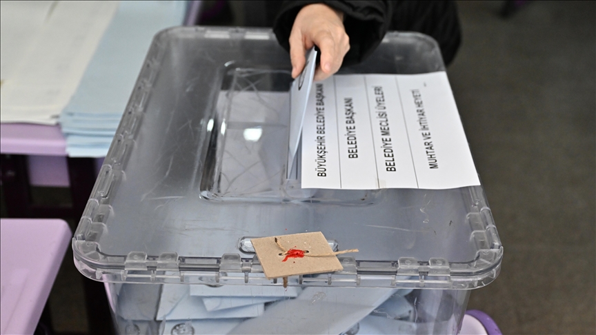 Yerel seçim için 32 ildeki oy verme işlemi sona erdi