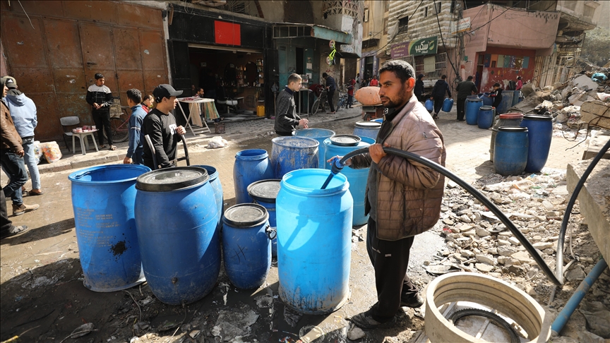 رام الله: إدخال 7 آلاف لتر وقود لتشغيل آبار مياه شمال غزة