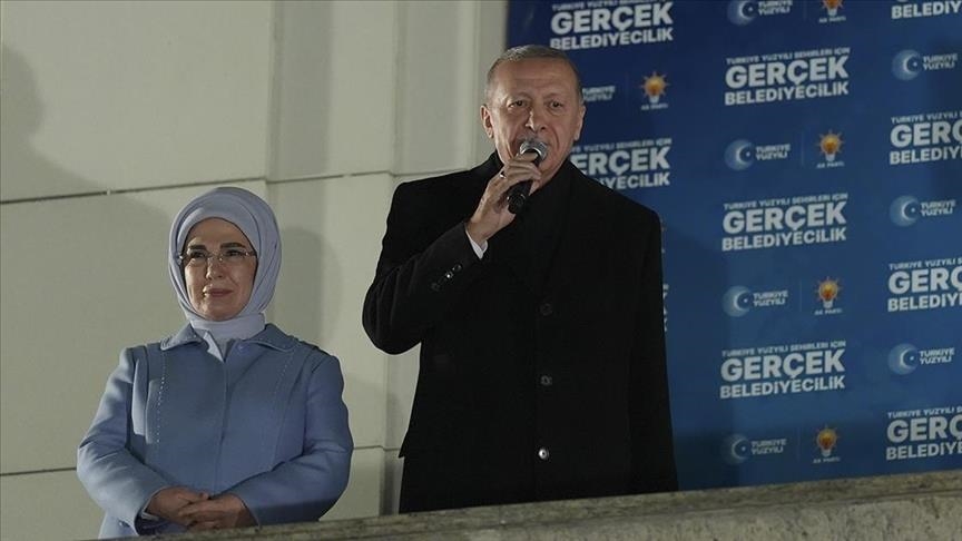 الرئيس أردوغان: أكملنا الانتخابات المحلية بشكل يليق بديمقراطيتنا