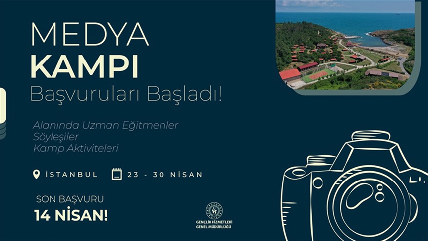 GSB Gençlik Medya Kampı başvuruları başladı