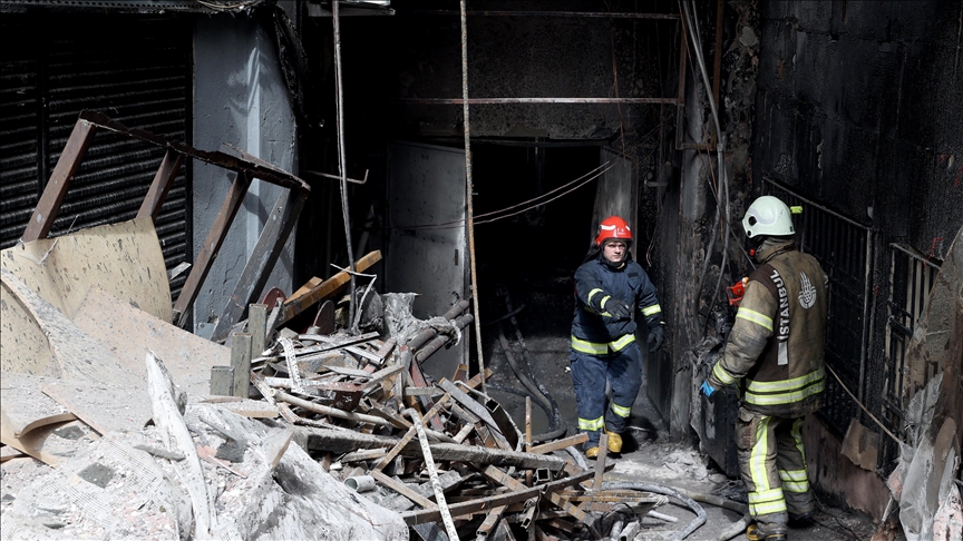 Жертвами пожара в Стамбуле стали 29 человек