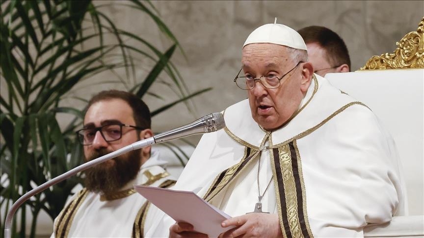 Pope renews call for cease-fire in Gaza