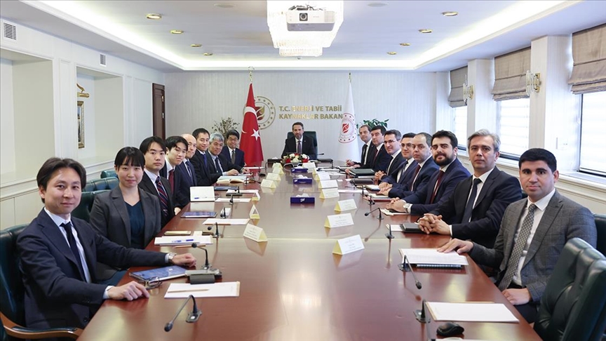 Bakan Bayraktar, Japon Uluslararası İşbirliği Bankası heyetini kabul etti