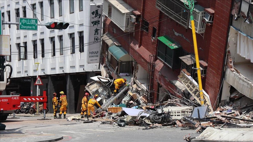 زلزله 7.4 ریشتری تایوان را لرزاند