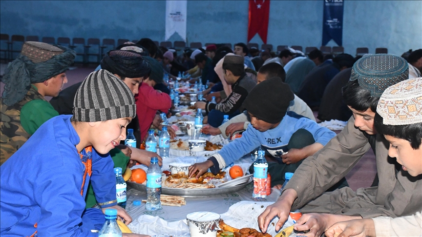 Turkish aid agency hosts iftar programs in Afghanistan