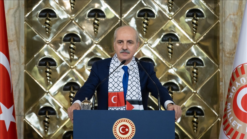 Türkiye hopes to share Ramadan together ‘under the flag of a free Palestine’: Parliament speaker