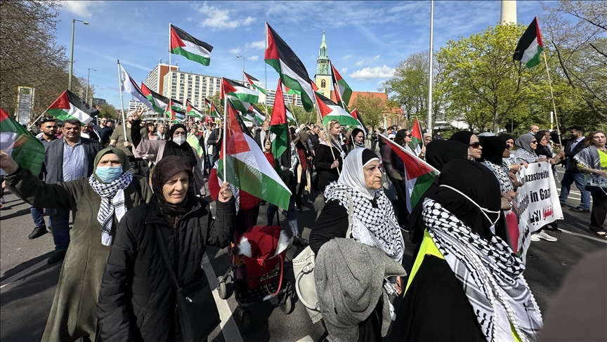 Allemagne: des milliers de manifestants contre le génocide à Gaza