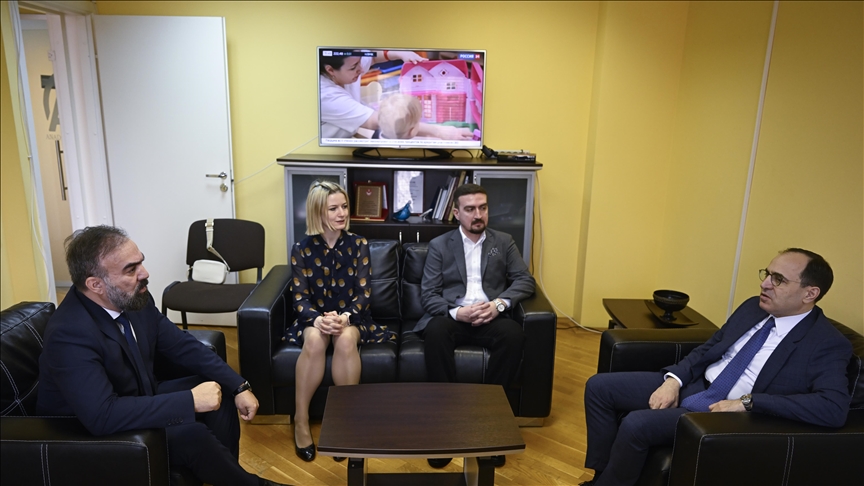 Türkiye'nin Moskova Büyükelçisi Bilgiç, AA Moskova Temsilciğini ziyaret etti