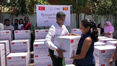 مساعدات "تيكا" الرمضانية تصل سريلانكا وبنغلاديش