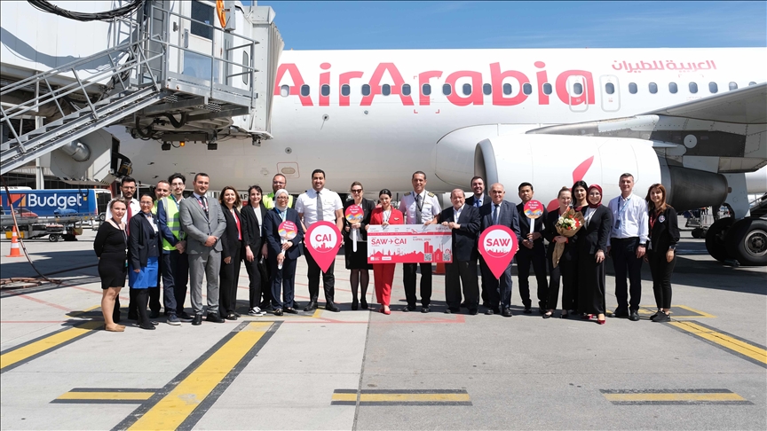 Air Arabia Egypt launches direct flights to Istanbul's Sabiha Gokcen Airport Air Arabia Egypt launches direct flights to Istanbul's Sabiha Gokcen Airport