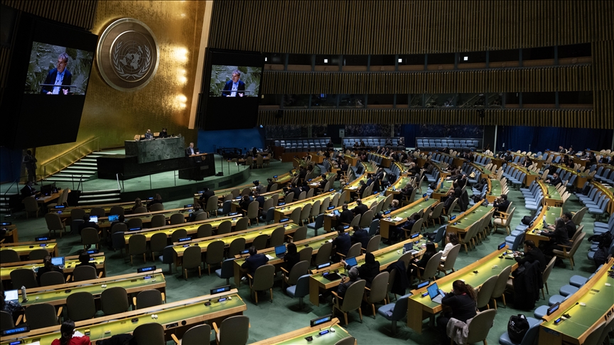 Palestine demands end to 'Israeli impunity' at UN General Assembly address