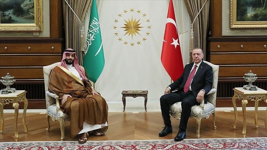 Turkish president, Saudi crown prince discuss bilateral ties, regional issues over phone