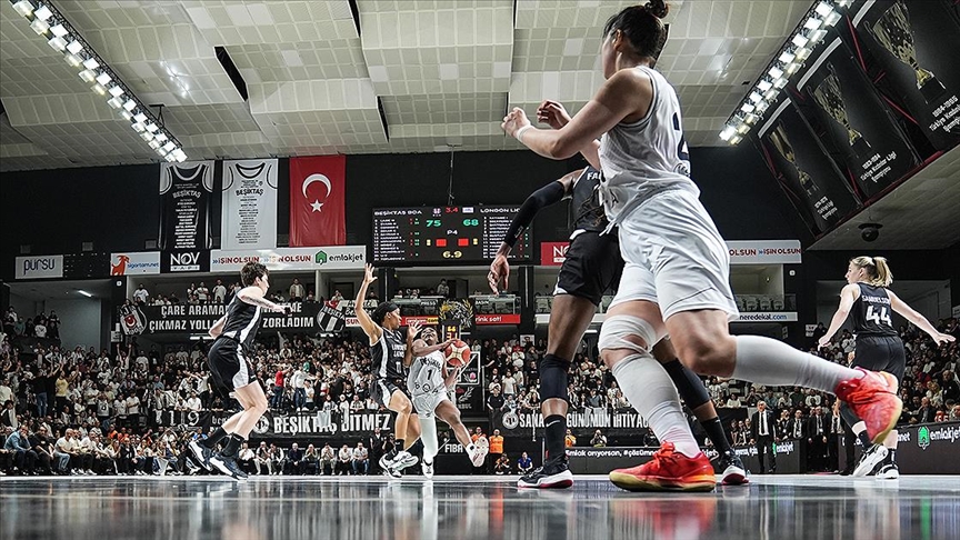 Beşiktaş BOA, FIBA Kadınlar Avrupa Kupası şampiyonluğu için London Lions karşısında