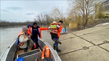 Kazakistan'da sel bölgelerinden tahliye edilen kişi sayısı 86 bini aştı