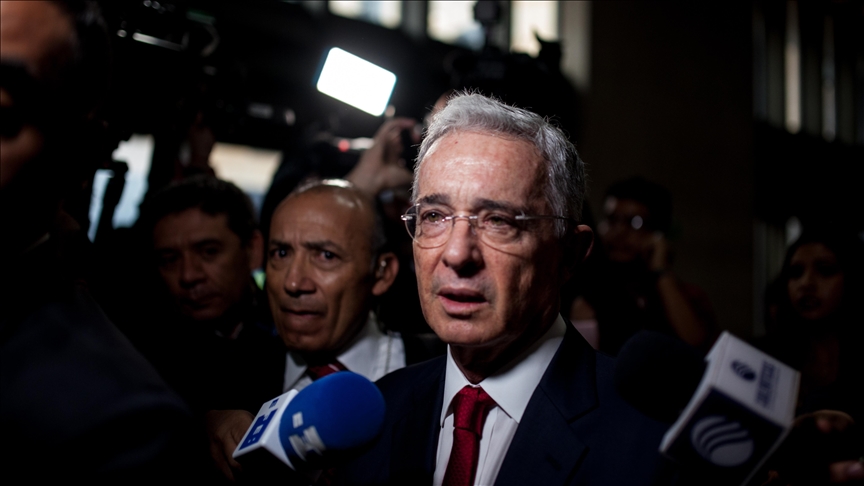 Former Colombian President Alvaro Uribe to face trial on bribery, manipulation charges