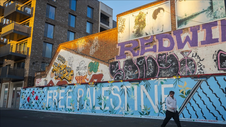 Podrška Gazi: Na zidovima u Londonu ispisano "Slobodna Palestina" 