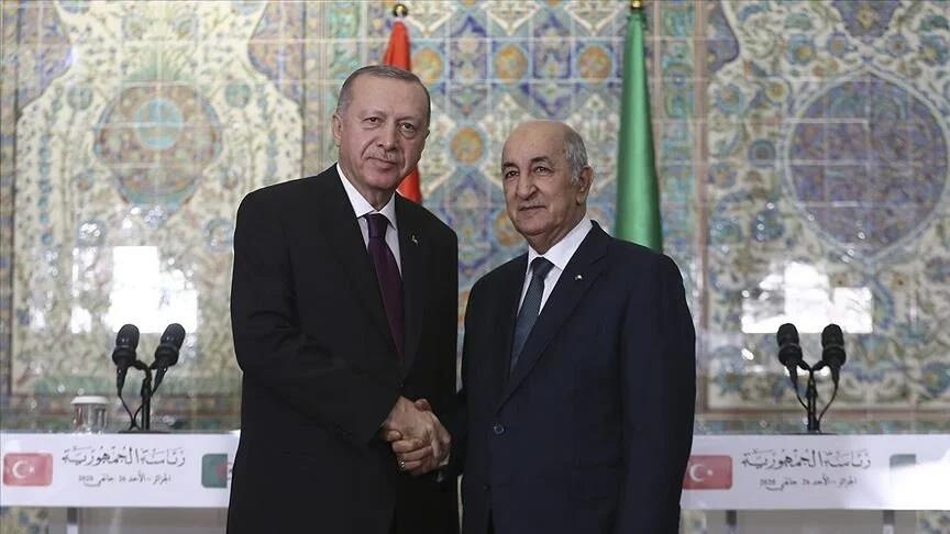 روسای جمهور ترکیه و الجزایر درباره تلاش‌ها برای آتش‌بس دائمی بین اسرائیل و فلسطین رایزنی کردند 