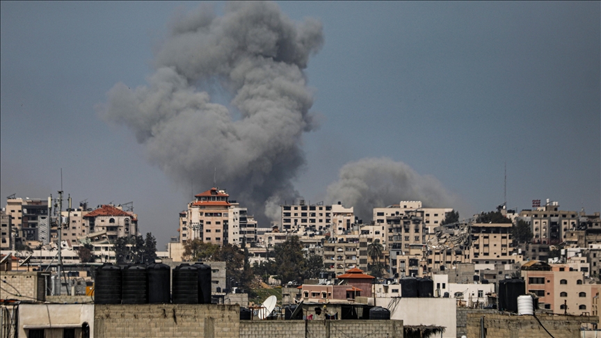 Massive fire erupts at Nasser Hospital in Gaza on Eid al-Fitr eve