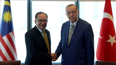 أردوغان وأنور إبراهيم يبحثان العلاقات الثنائية وقضايا إقليمية 
