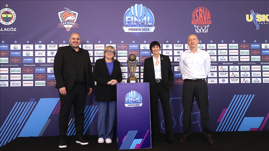 Basketbol FIBA Kadınlar Avrupa Ligi'nde Dörtlü Final, yarın Mersin'de başlayacak