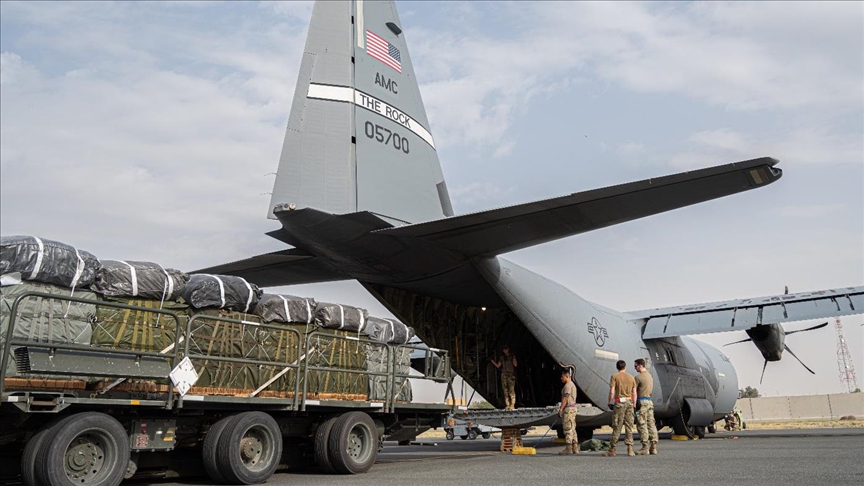 US conducts humanitarian airdrops into Gaza