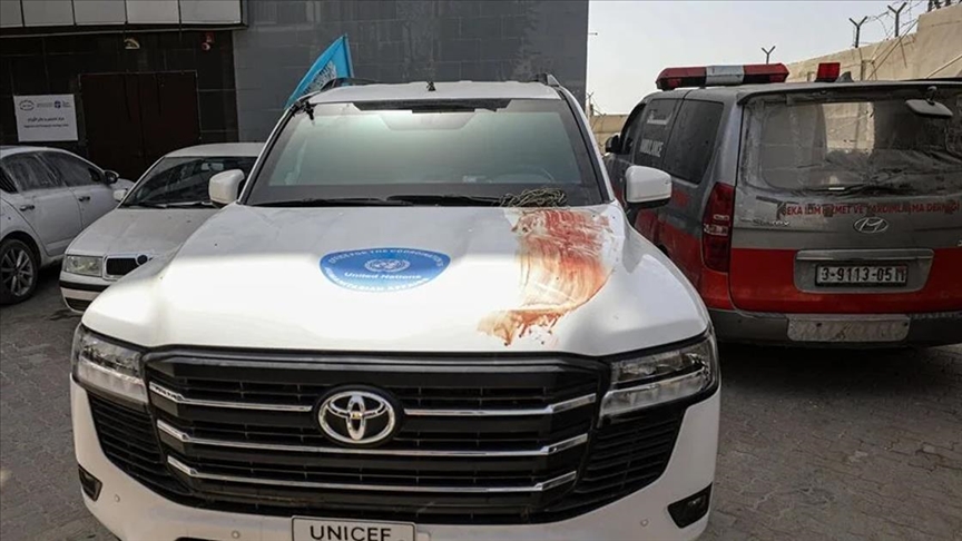UNICEF: Naše vozilo pogođeno dok je čekalo da uđe u Gazu