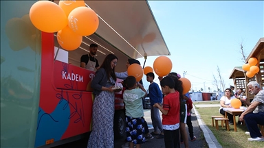 KADEM'in "Bayram Karavanı" Hatay'daki depremzedelere hizmet veriyor
